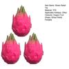 1/2/3Pcs Simulation Dragon Fruit Squeeze Toy Stress Relief Dragonfruit Squeeze Toy Decompression Fruit Shape Sensory Fidget Toy