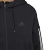 Adidas Essential Jackets Women's Black Hooded Moderate Other HM7046