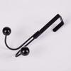 1pc-double Hook Hanging On the Doorno Punching Hanging Hat, Bag Holder, Tie, Scarf, Key Hook, Clothes Hanger, Towel Rack