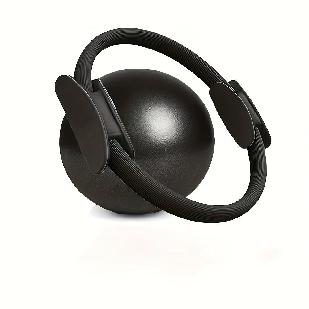 Set di 2 Set Pilates e Yoga - Cerchio Fitness in EVA e PVC e Palla Yoga Spessa 25 cm per Stretching Corporeo ed Esercizio
