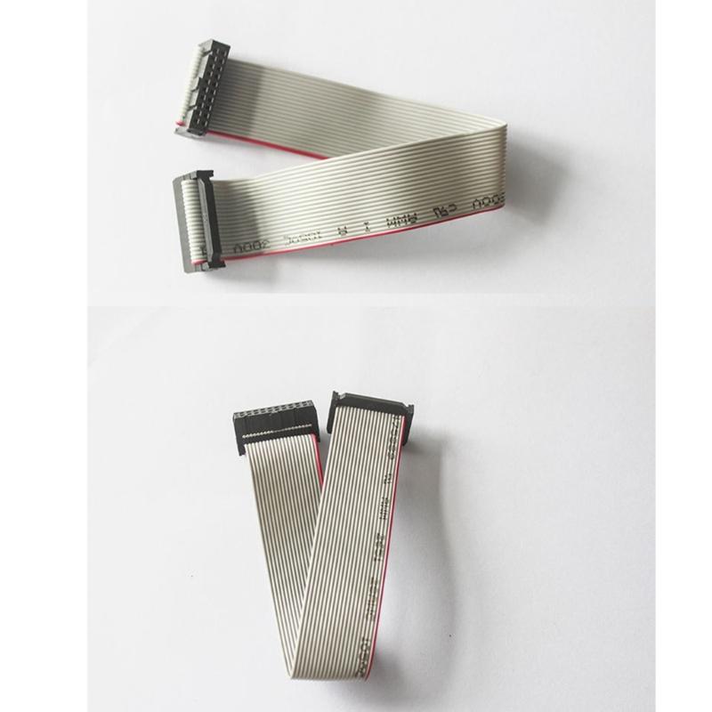 Schnelle Datenübertragung JTAG-Kabel, 20-poliges graues Flachband-Datenkabel für effizientes Debugging und Firmware-Uploads