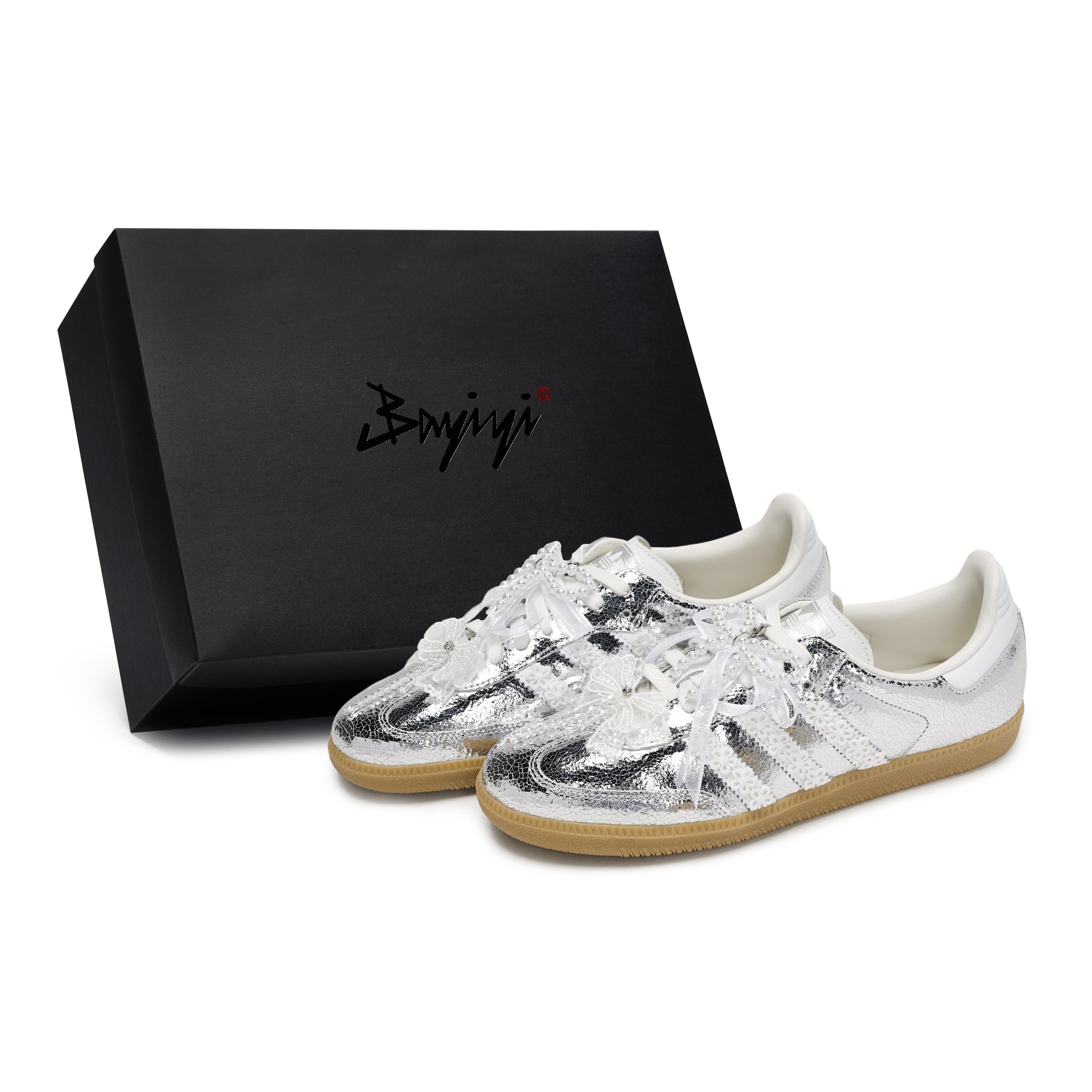 

Adidas Originals SAMBA OG 811 Manufacturing, Breeze Kiss Rexa, Special Shoe Box Abrasion Resistant Low top JR0035(Team80-S-BOX) 42⅔