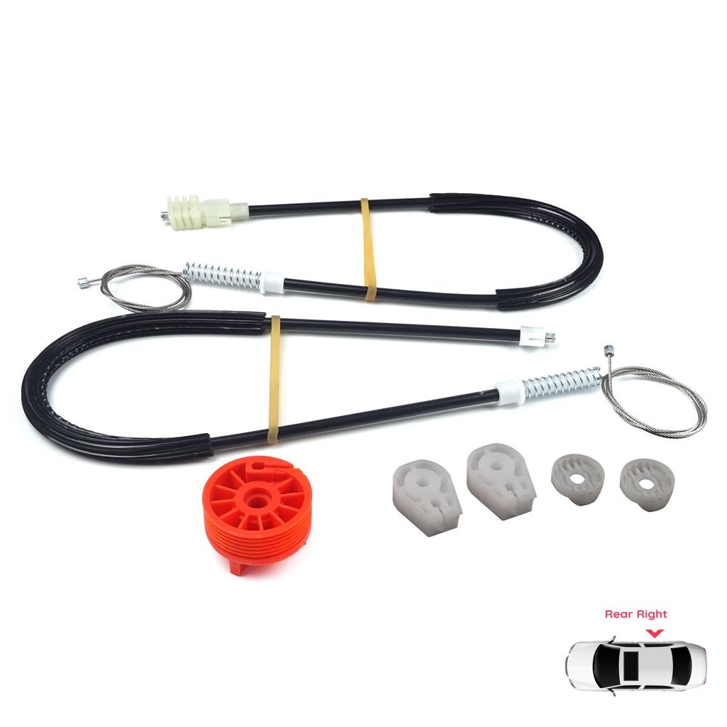 EWR592 Power Window Regulator Repair Set Rear Right for Citroen C3 Pluriel MK1 Convertible 2003-2010 9643071180