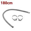 60 cm 100 cm 120 cm 150 cm 200 cm 250 cm 300 cm Aria Diesel Riscaldatore di parcheggio Tubo di scarico in acciaio inossidabile Tubo di sfiato del gas Tubo per auto camion VAN