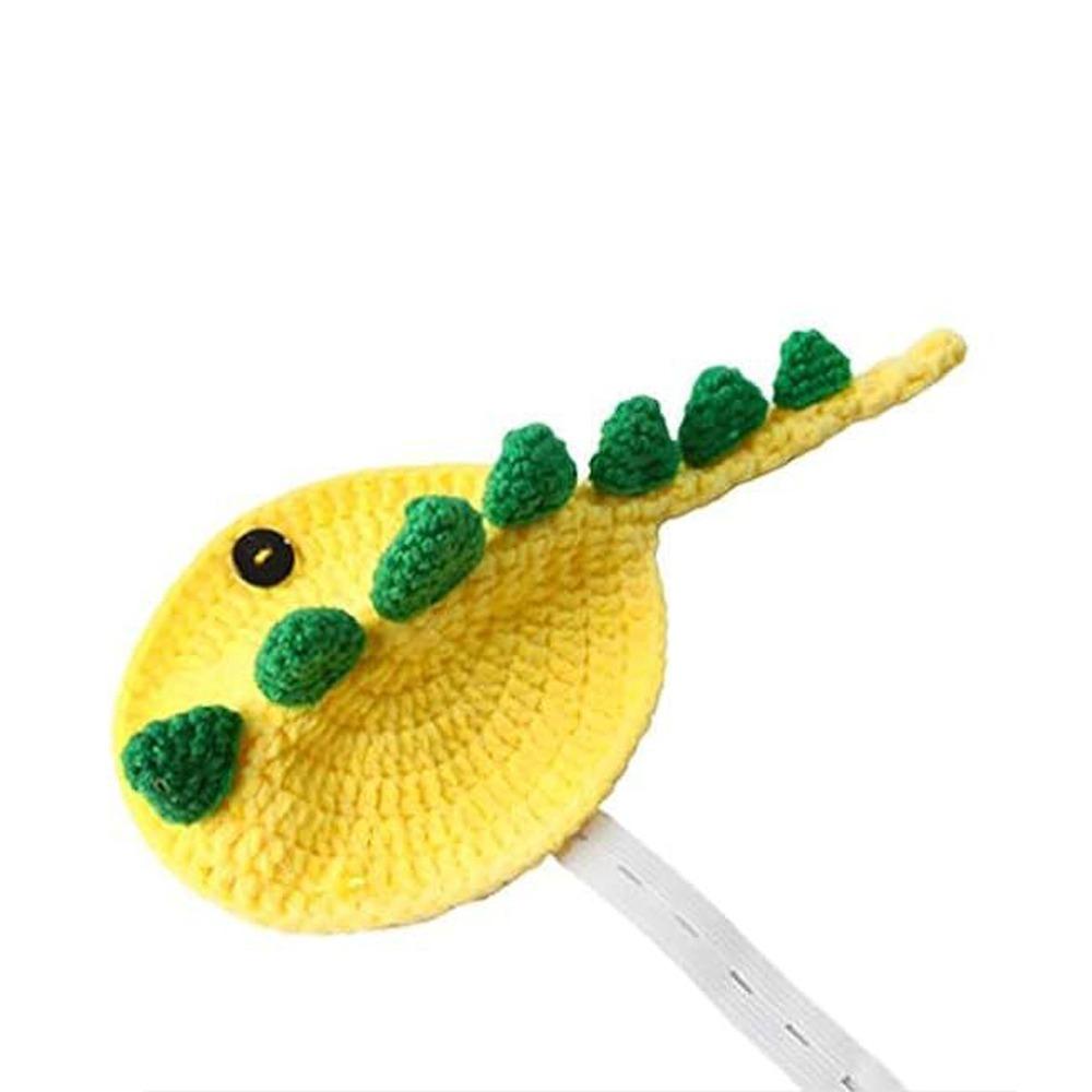 Adjustable Strap Turtle Shell Costume Knitted Fabric Pet Sweater Reptile Costume Halloween Theme