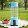 380ml Portable Electric Juicer Blender, USB Rechargeable Mini Smoothie Maker and Food Processor for Kitchen