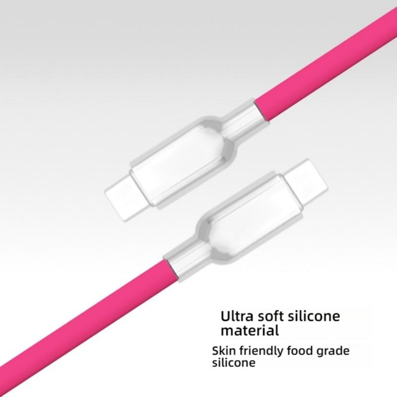 USB C Charging Cable, Short Type C to Type C Data Transfer Cord Supports 240W Fast Charging & Data Transmission