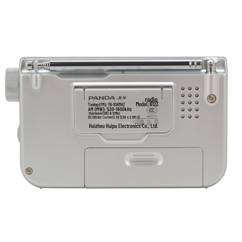 PANDA 6123 Portable Pocket Mini Multi-Band Antique Style Radio