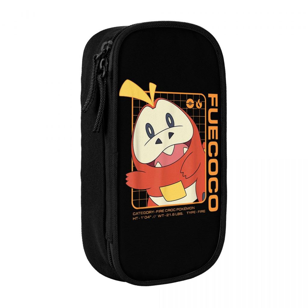 Pokemoned Team Pencil Cases Pen Holder Bag Girl Boy Big Capacity Students School Gifts Pencilcases