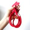 1 Pezzo Cordino da Polso Audace di Alto Valore Rosso Cina Raffinato Cordino per Cellulare Pendente a Catena per Cellulare da Viaggio Anti-smarrimento alla Moda e Versatile