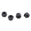 4PCS Aluminum Alloy M4 Locking Nut Antislip 4mm Locknut for Arrma for Senton 1 10 RC Car
