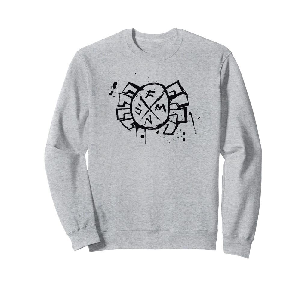 Marvel Spider-Man: Into the Spider-Verse Part 1 Punk Logo Sweatshirt