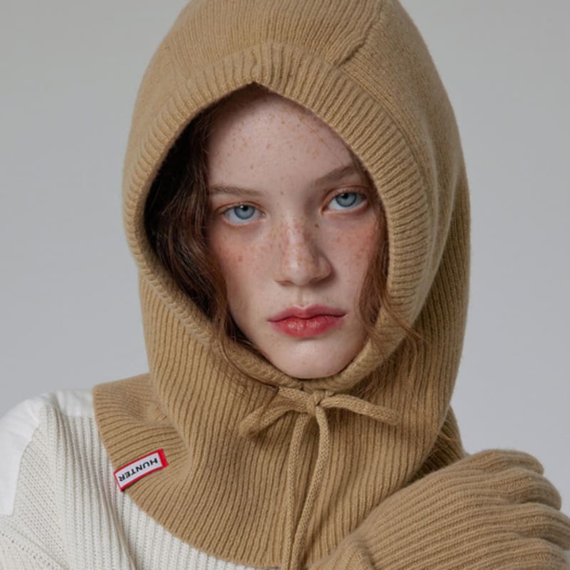 

HUNTER [WOMEN] Essential Knit Balaclava - Beige HDW0001CHZBEI 00F