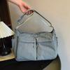 Unisex Multi-Pocket Casual Crossbody Tote