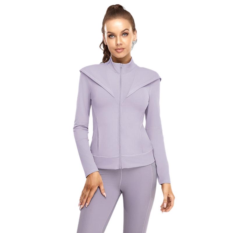 Women's Air Layer Hooded Jacket & Casual Loose Sportswear Set