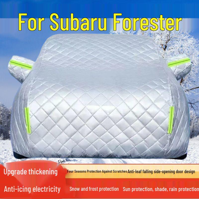 

2026 Subaru Forester All-Weather Car Cover: Sun, Rain, Snow, Frost & Hail Protection. Thickened Hail Protection, Four Seasons