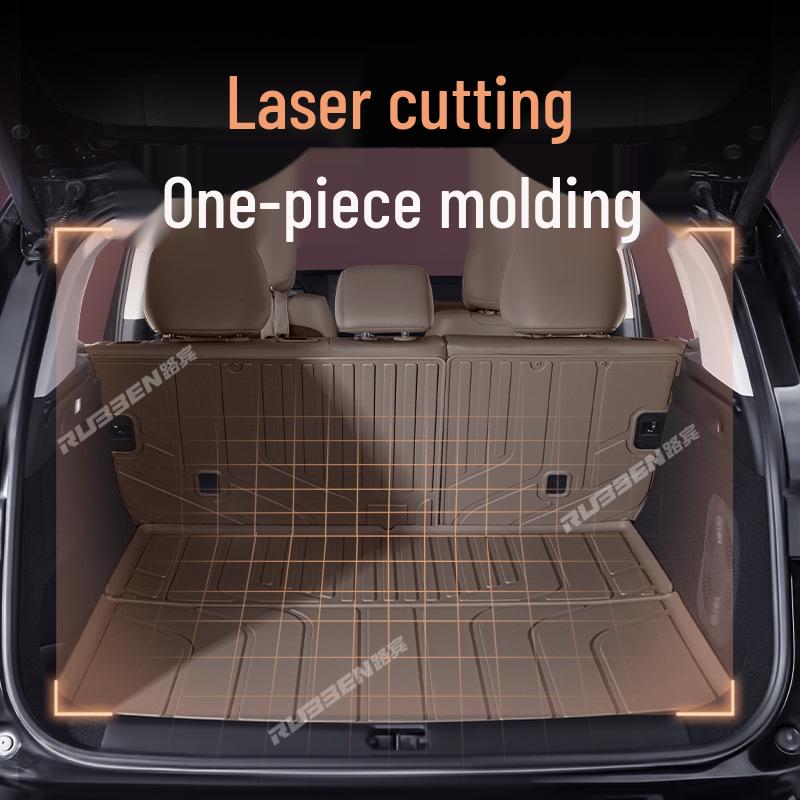 Ideal i6 TPE Full Coverage Trunk Mat - Car Interior Accessory