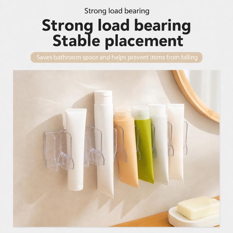 No-drill Wall Mounted Facial Cleanser Holder