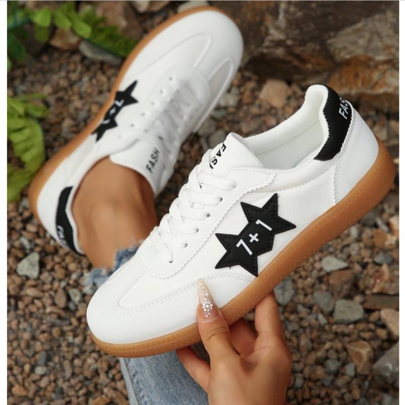 Unisex Couple Style Flat Bottom Sports Shoes Comfortable Casual Spring New Model Size 35-44 Available for Adults