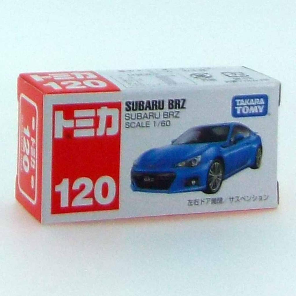 Tomica 120 SUBARU BRZ No. (Box)