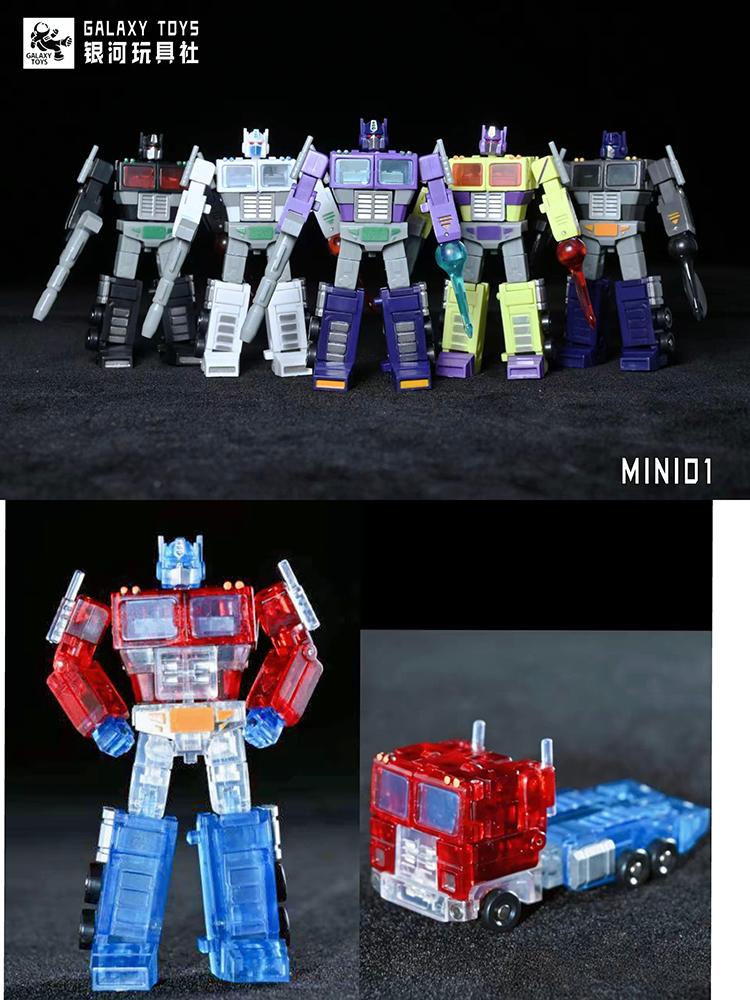 In Stock Galaxy Toys Transformers 7Cm Mini01 Mini01S Mini01Z Mini01B Mini01T Mini01W Op Prime Mini Figurine Deformation Toys