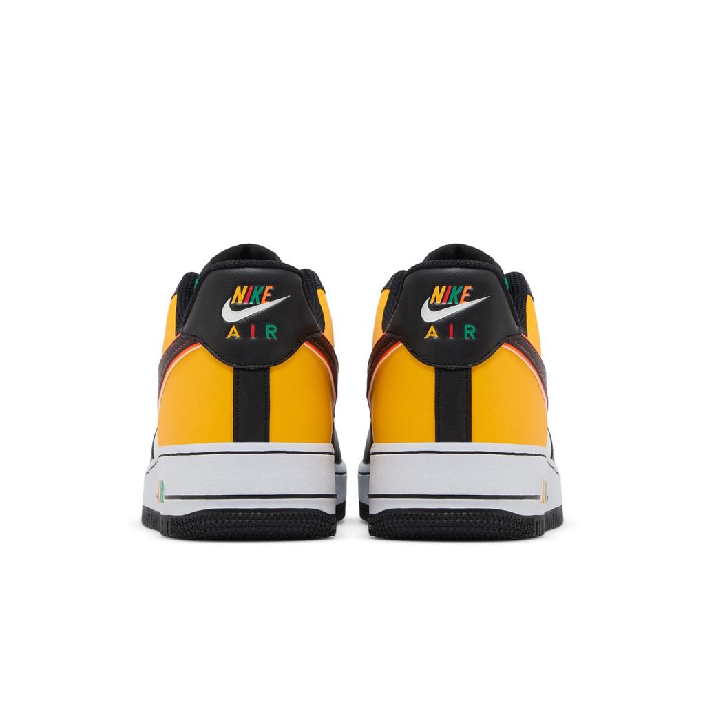 Nike Air Force 1 Low 'Sunburst' (Unisex) White / Black-lucid Green Skateboard Shoes CK9282 100