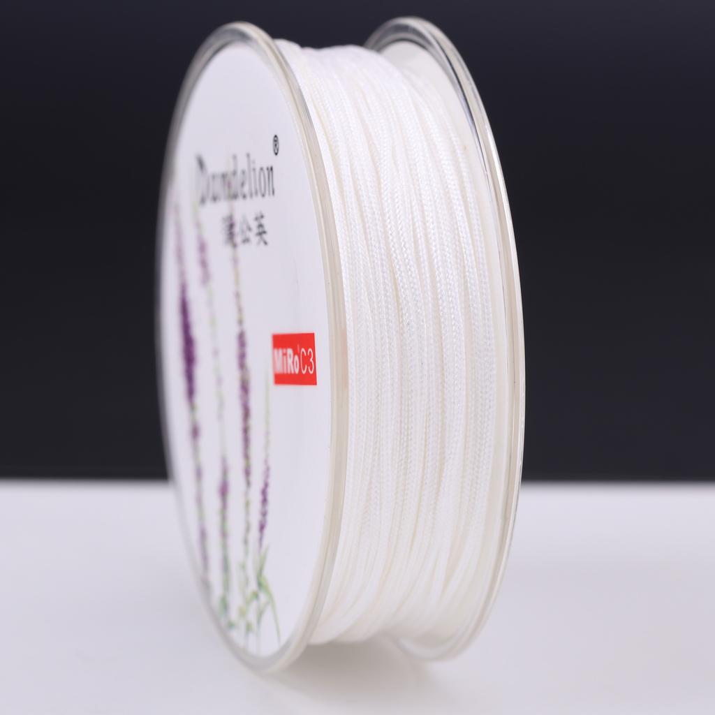 Löwenzahn C3 0,9 mm Schmuckband Nylonband Schmuckzubehör Armband und Halskette Material 21 Farben