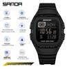 SANDA Multi-Functional Big Dial Watch with Alarm, Snooze, Countdown for Junior & Senior High School Students