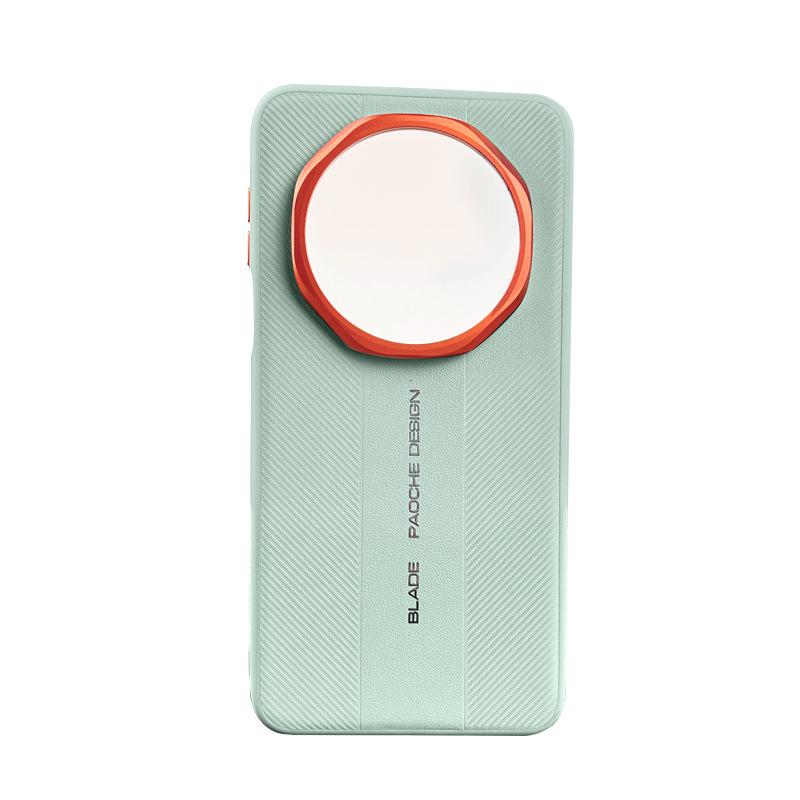 

Кожаный чехол для Huawei Mate70 Pro с восьмиугольным металлическим дизайном линз Huawei Mate 70 Pro/Pro+