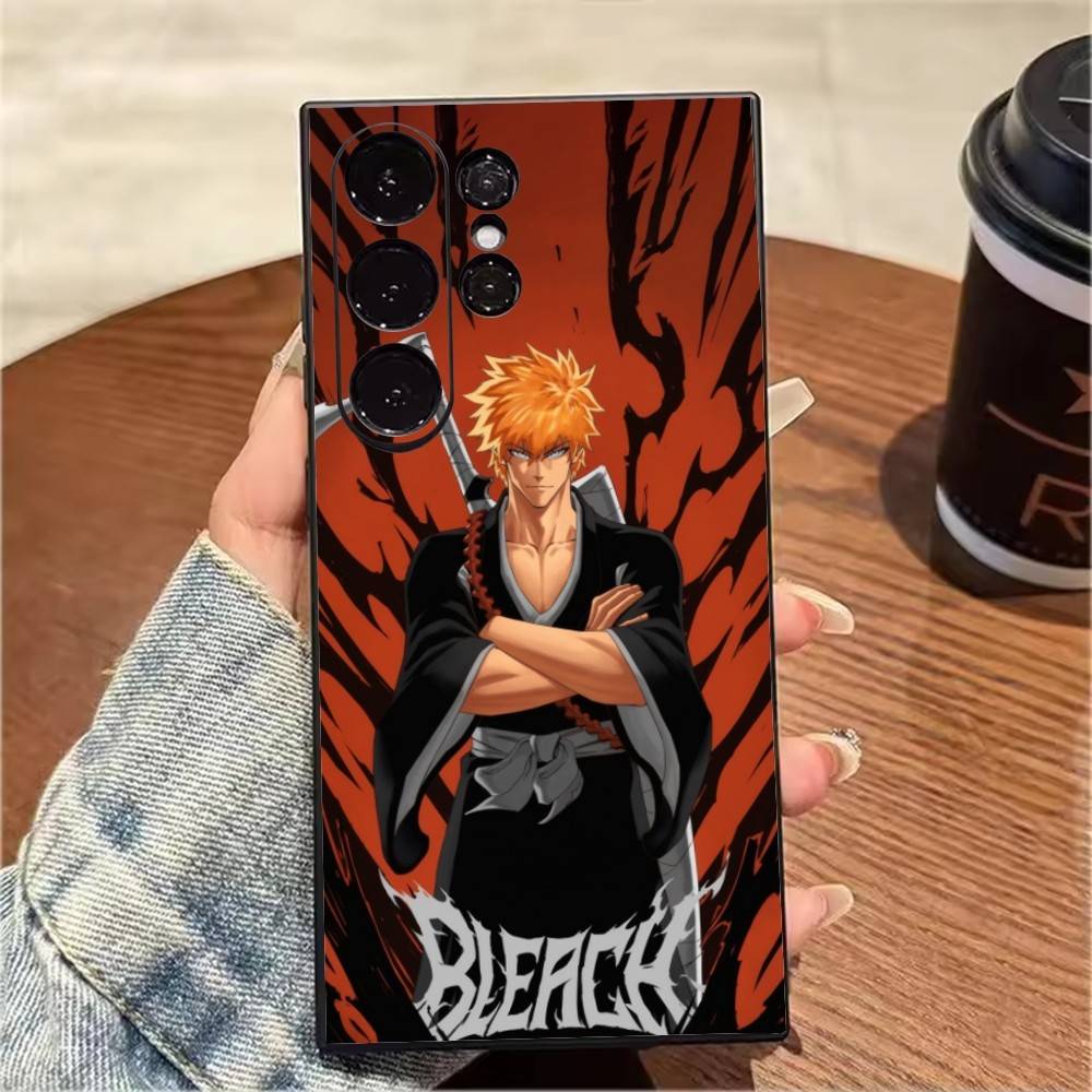 Classic Anime S-Soul S-Society Phone Case For Samsung S25,S24,S21,S22,S23,S20,Ultra,S26,Plus,Fe,Note,5G Black Cover