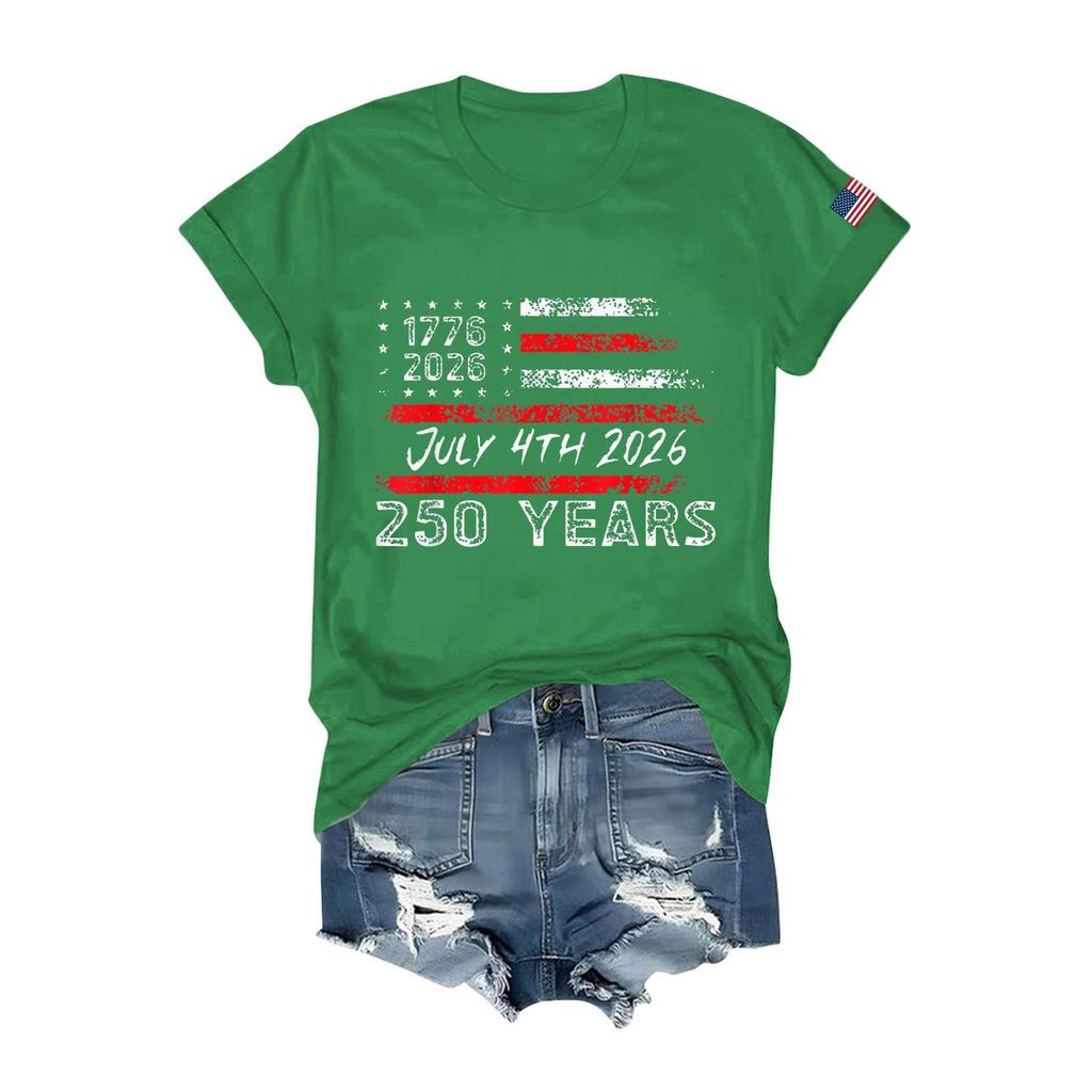 Damen T-Shirts Kurzarmshirts Pullover Sommer Frühling Oberteile Blusen