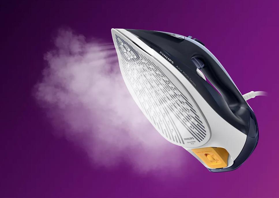 Philips | DST7030/20 | Steam iron | 2800 W | Water tank capacity 300 ml | Continuous steam output 50 g/min | Steam boost 250 g/min | Dark blue