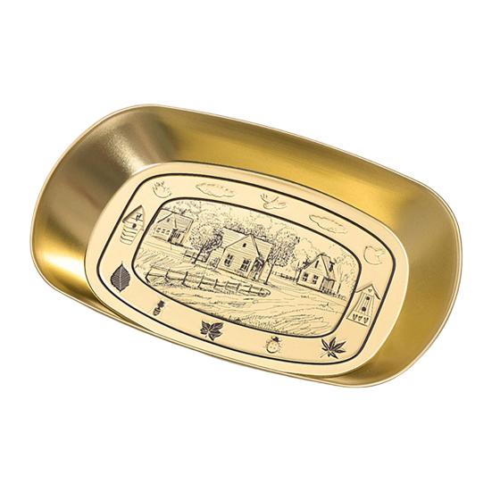 

Тарелка для фруктов для кемпинга на открытом воздухе, прочная винтажная жестяная тарелка для фруктов, многоцелевой поднос для подачи угощений, конфет, десертов, закусок