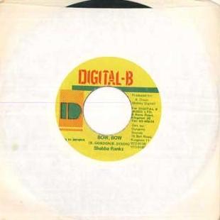 

7inch Record SHABBA RANKS - Bow Bow NONE DIGITAL-B Jamaica Reggae, Ska & Dub Used