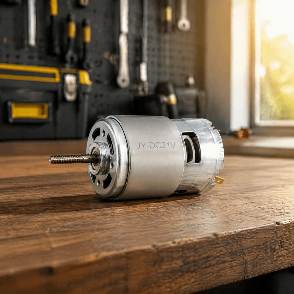 Kovový kryt Motor sekačky na trávu 21V Motor křovinořezu Efektivní výkonový motor Oprava plevelovače