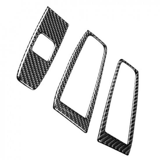 Carbon Fiber Interior Window Lift Switch Panel Cover For Subaru BRZ GR86 -23