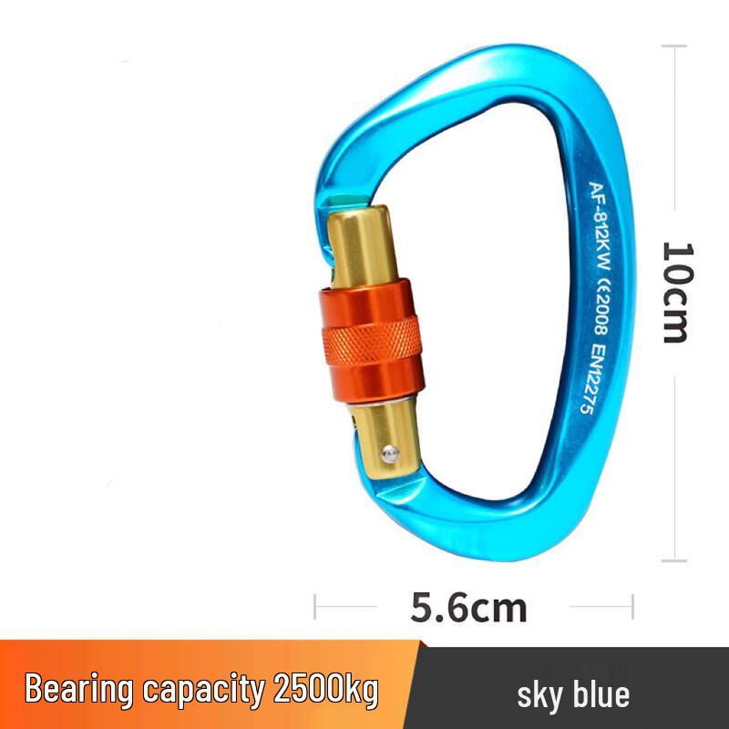 ML Outdoor Climbing D-Shaped Carabiner