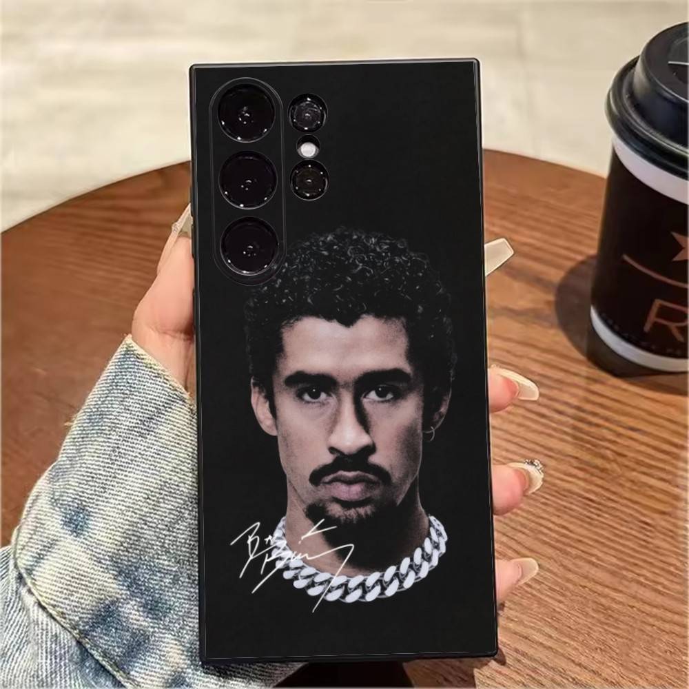 I Like It Singer B-Bad B-Bunnyyy-yS Phone Case For Samsung S25,S24,S21,S22,S23,S20,Ultra,S26,Plus,Fe,Note,5G Black Cover