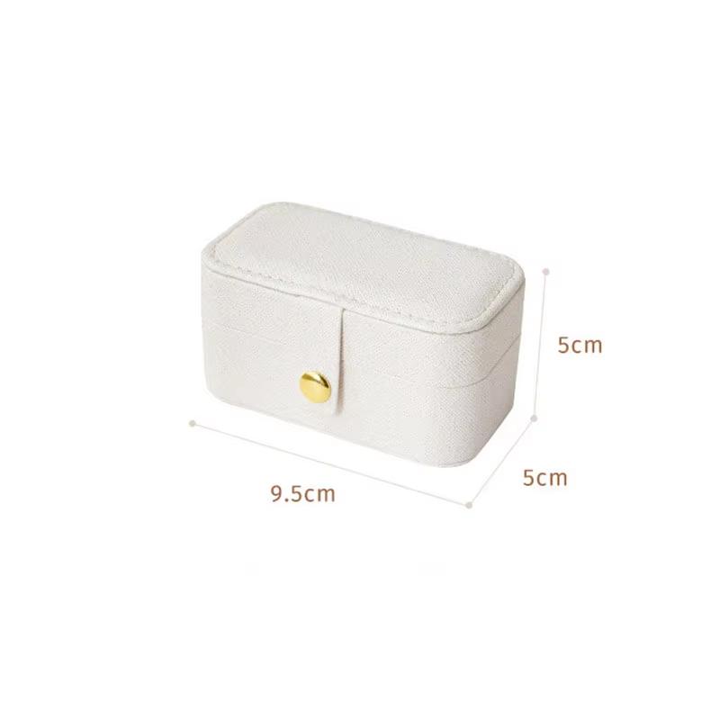 Simple Mini Jewelry Box Jewelry Box Earrings And Rings Storage Box Travel Portable Jewelry Rings And Jewelry Storage Box