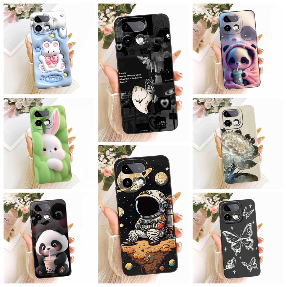 For Realme 16 Pro 5G RMX5121 6.78" Case Astronaut Rabbit Silicone Back Cover For Realme 16Pro 16 PRO RMX5120 Phone Cases Fundas