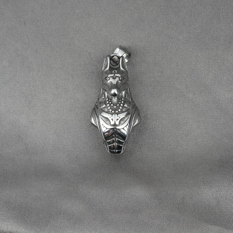 European and American Retro Egyptian Desert God Anubis Trendy Men and Necklace Pendant