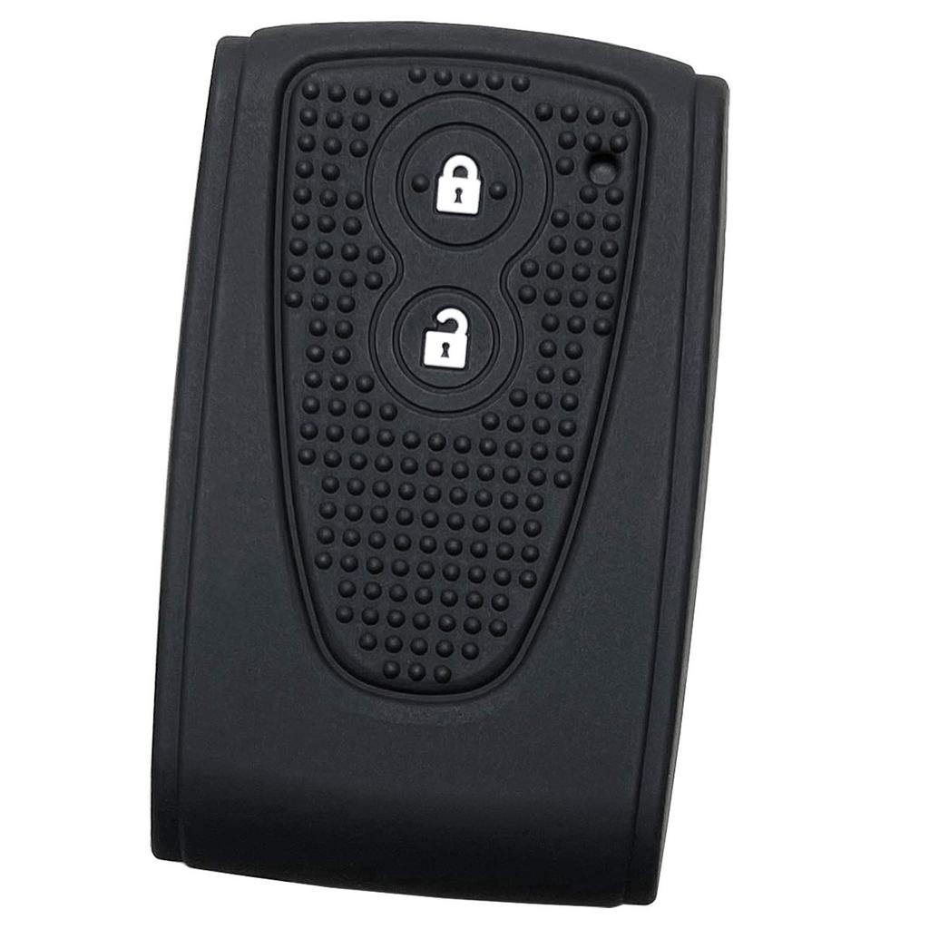 IKT Silicone Cover for Daihatsu Car Smart Key 2 Buttons Black / Tanto /