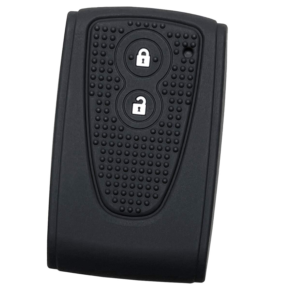 

IKT Silicone Cover for Daihatsu Car Smart Key 2 Buttons Black / Tanto /