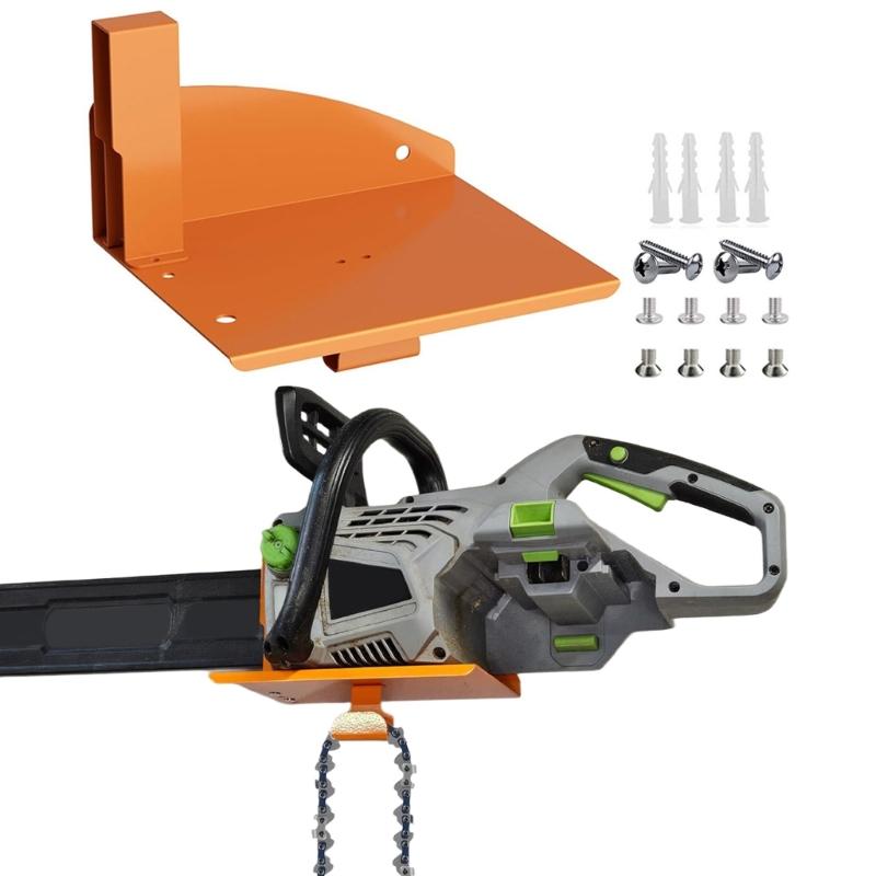 Chainsaw Shelf Stand Holder Garage Storage Wall Organizer Chainsaw Wall Mount Hanger For MS250 MS251 MS170 MS171 MS172