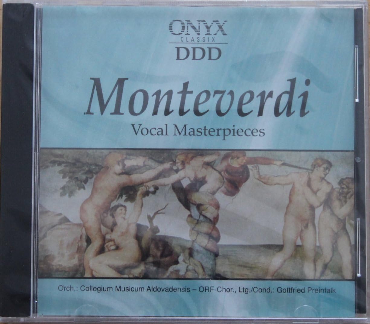

CD MONTEVERDI GOTTFRIEDPREINFALK CO VOCAL MASTERPIECES 66222 Netherland ObiClassical Used