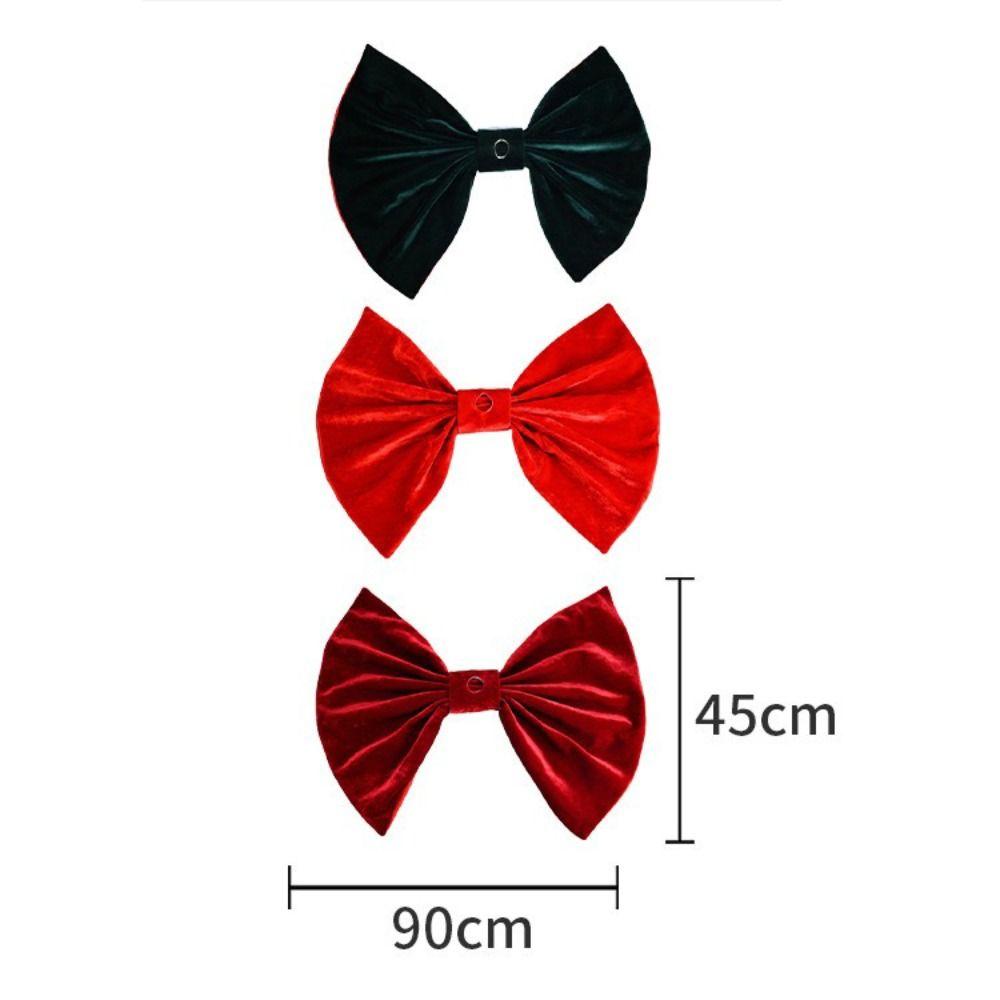 Red Bow Design Bow Tree Skirt Carpet 1pc Set Tree Base Cover Christmas Tree Skirt Winter Season