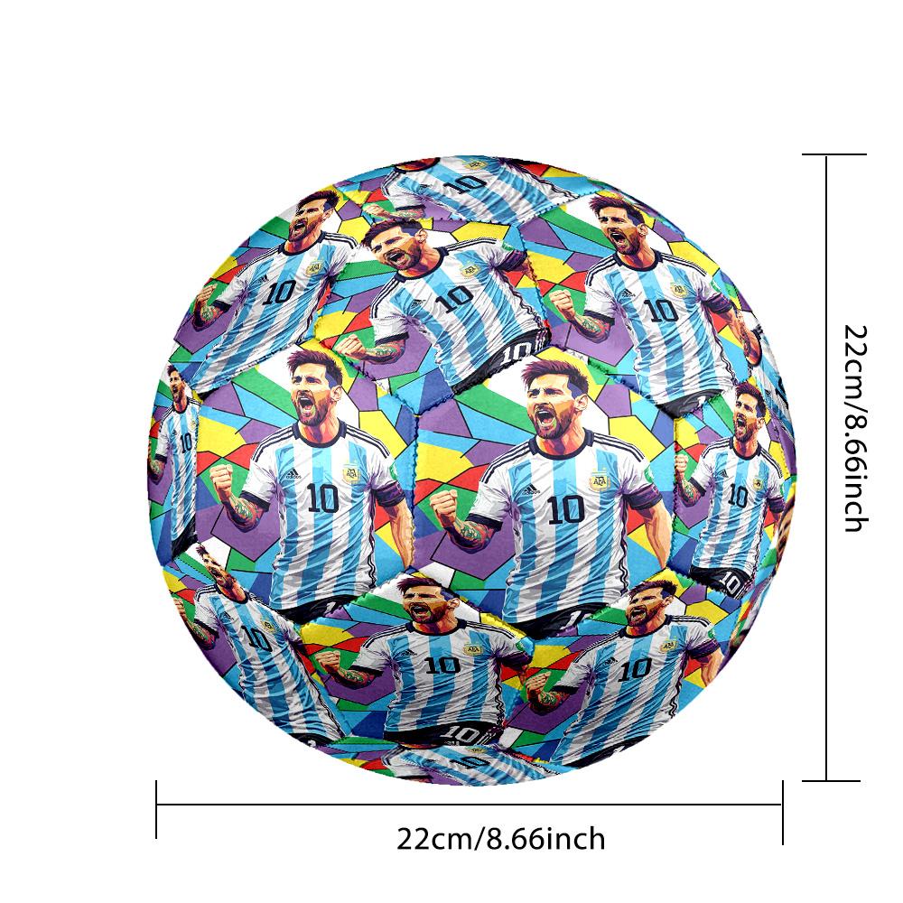 1pc Messis Legacy Soccer Ball Size 5, Machine-stitched, Suitable for Practice Matches/tournament Training for Sports, Lightweight and Durable. C7011