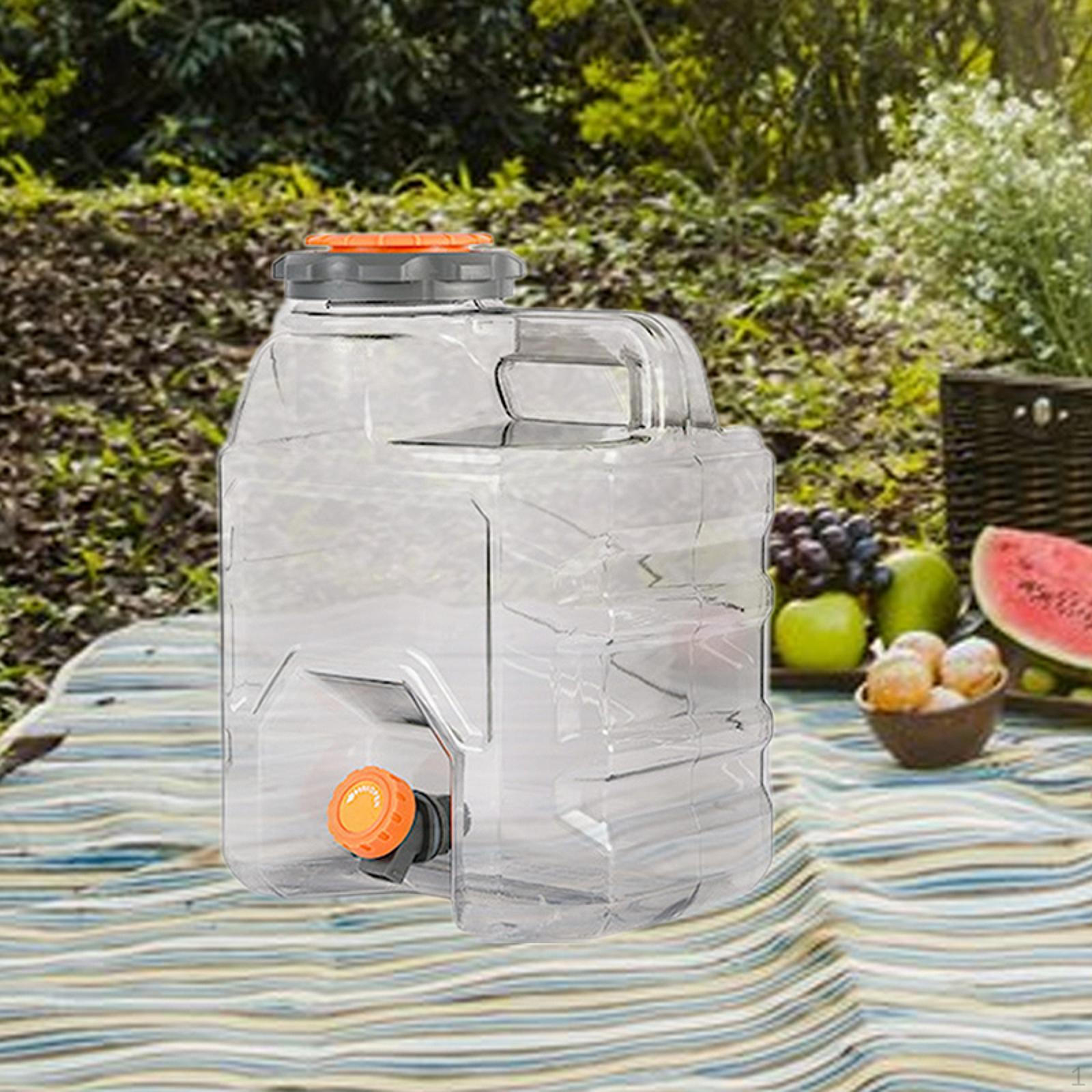 

Кемпинговый контейнер для воды, кувшин, удобный портативный диспенсер для напитков с краном для рыбалки 10 L