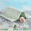 Double Layer Rabbit Hamster Cooling Ice Mat Foldable Pet Hamster Nest  for Cage Plate