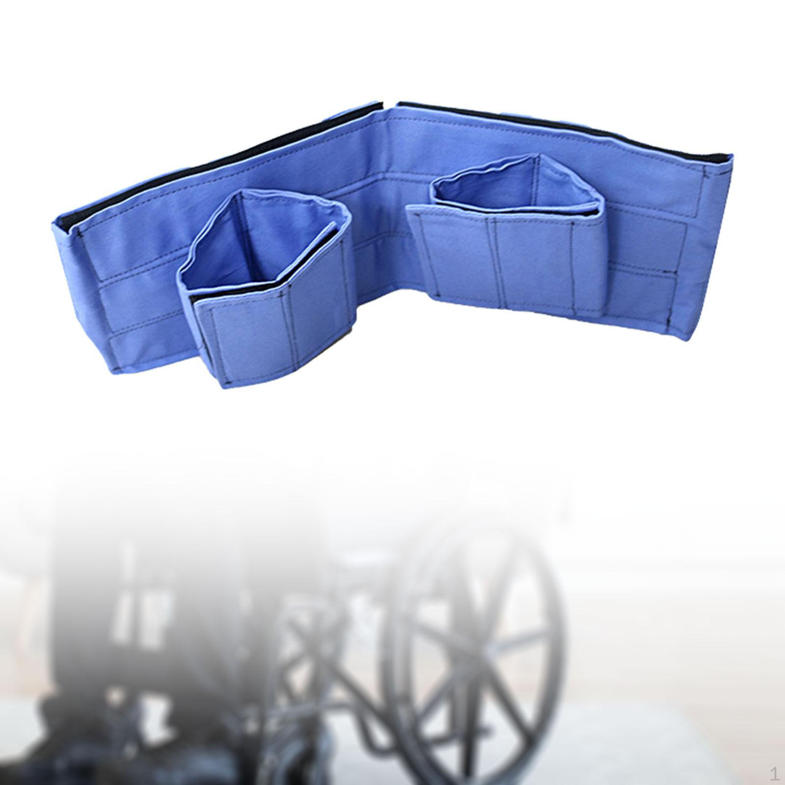 

Ремень для защиты ног инвалидной коляски, расширенная подставка для ног для пожилых людей синий